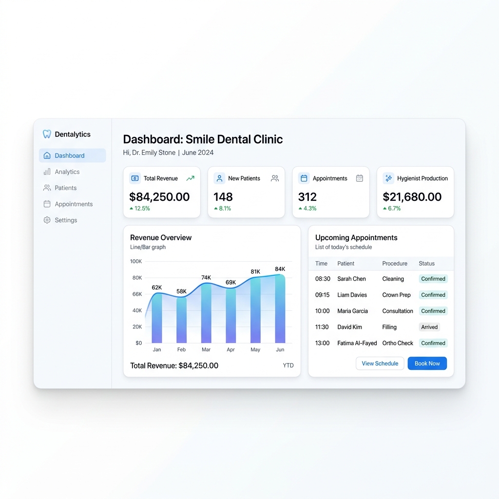 Ciryana analytics dashboard